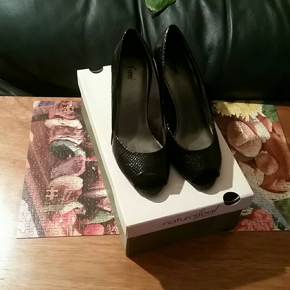 Black heels